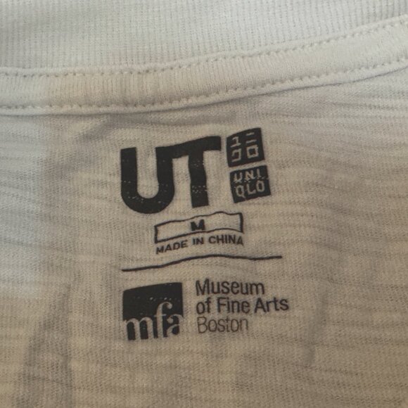 UNIQLO x UT MFA Boston Toshusai Sharaku Edo Ukiyo-E Kabuki Cotton T-Shirt, M - Picture 10 of 12